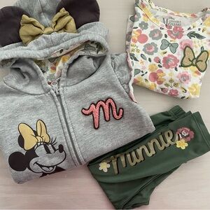 Toddler Minnie Mouse 3 piece set